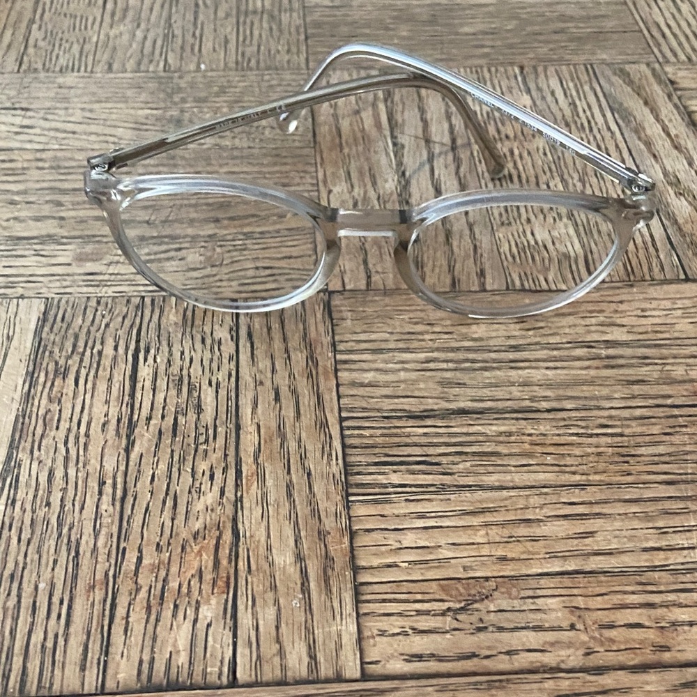 CHANEL Transparent Silver Women's Glasses